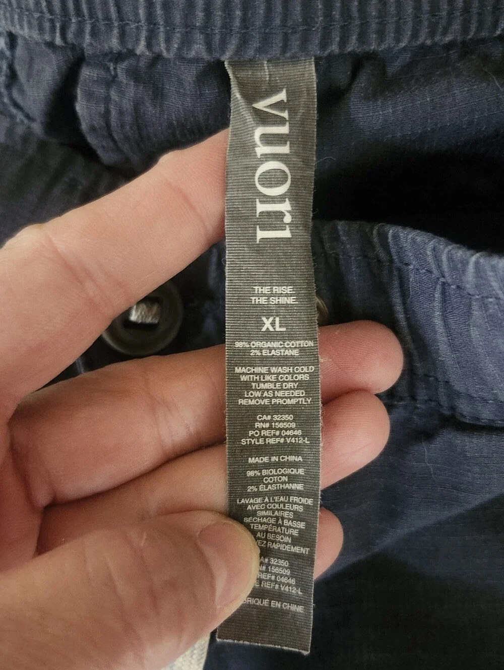 Vuori men’s navy